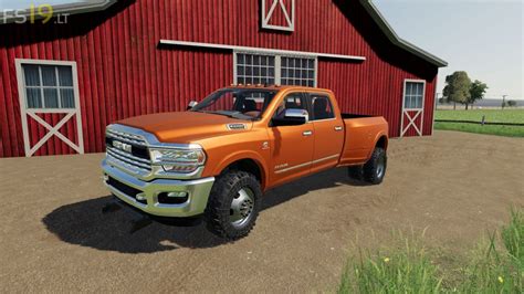 2019 Dodge Ram 3500 V 10 Fs19 Mods Farming Simulator 19 Mods