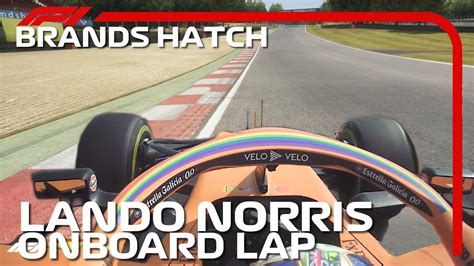 Lando Norris Onboard Lap Brands Hatch Grand Prix Youtube