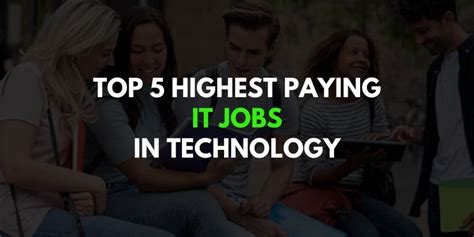 Top Highest Paying It Jobs In Technology