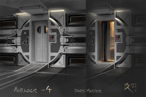 Exclusive Dark Matter Concept Art Is Loaded With Glorious Spaceships