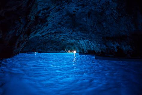 Gruta Azul Grotta Azzurra Capri En Italia 2024