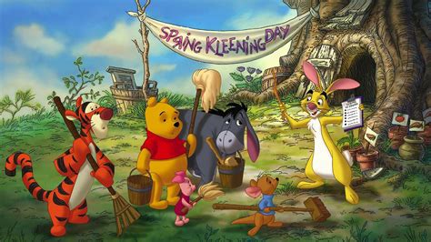 Disney Winnie The Pooh Springtime With Roo Spring Cleaning Day