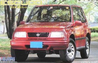 1:24 Scale Fujimi Suzuki Vitara Escudo 1994 Model Kit #609p - Kent Models