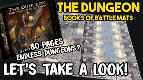 The Dungeon Books Of Battle Mats A Versatile Dm Tool Youtube