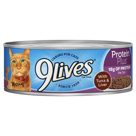 Protein Plus® With Tuna And Liver Wet Cat Food 9lives®