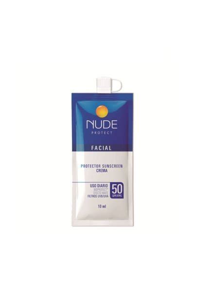 Nude Protector Facial Spf Nude Ml Clube Zeros Eco