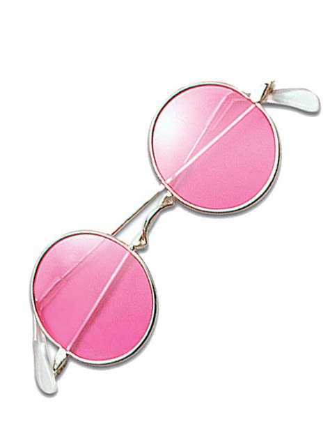 hippy hippie 60s 70s john lennon round ozzy pink fancy dress glasses specs new buy online