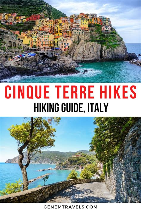 Cinque Terre Hikes Italy Hiking Guide With Maps Cinque Terre Travel
