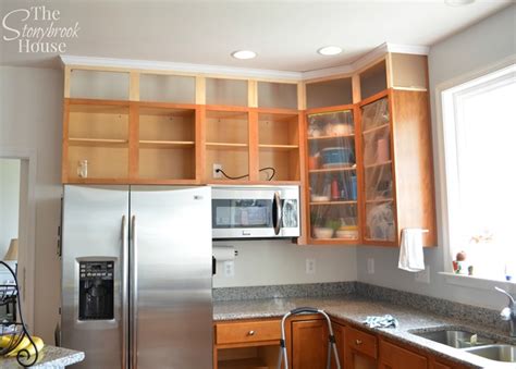 Choosing kitchen cabinets' designs is one thing, but have you considered kitchen drawers? Extending Kitchen Cabinets To The Ceiling - The Stonybrook ...