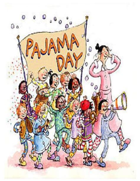 12 Pajama Day Clip Art Preview Spirit Week Pajam Hdclipartall