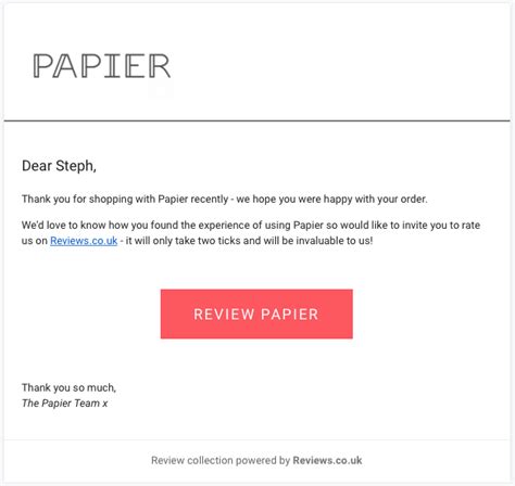 5 Awesome Review Request Email Examples A Free Template