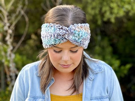 Easy Twist Headband Free Crochet Pattern Okiegirlbling N Things