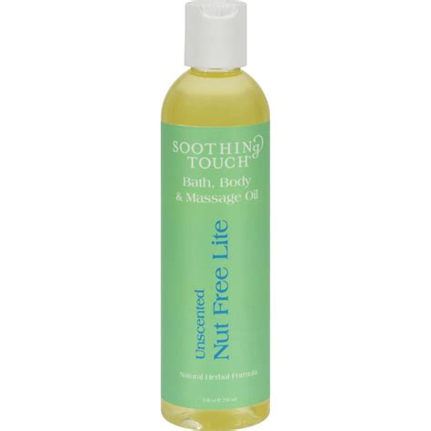 Soothing Touch Massage Oil Nut Free 8 Oz