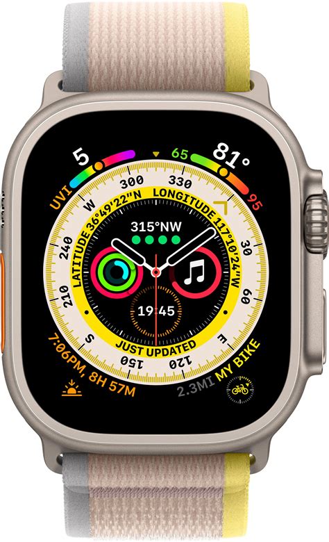 Best Buy Apple Watch Ultra Gps Cellular Mm Titanium Case With