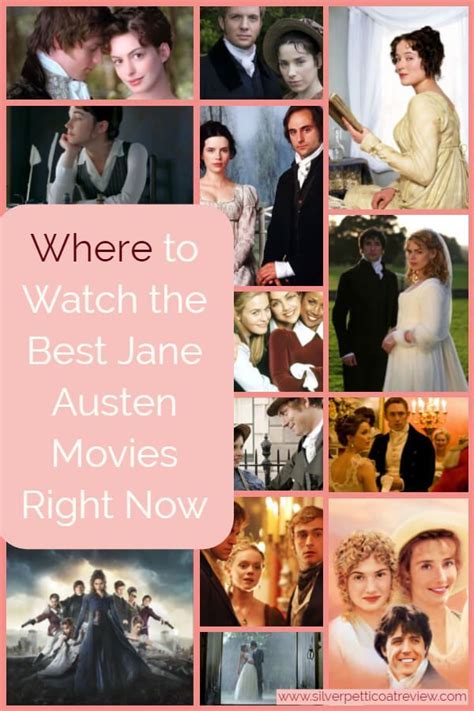 Where To Watch The Best Jane Austen Movies Right Now Jane Austen
