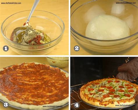 Homemade Pizza Recipe From Scratch Chef Lola S Kitchen