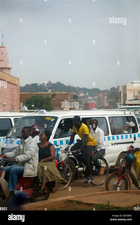 Rush Hour And Traffic Jam Kampala Uganda Africa Picture By Zute