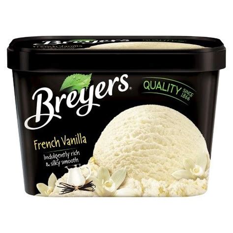 Breyers Original French Vanilla Ice Cream 48oz Gluten Free Ice