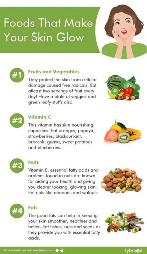 Foods That Make Your Skin Glow With Love And Beauty Visit