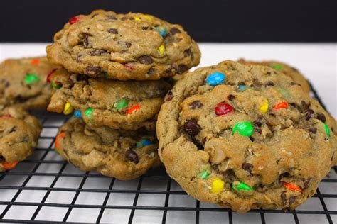 Best Monster Cookies Recipe Thick Chewy Don T Sweat The Recipe
