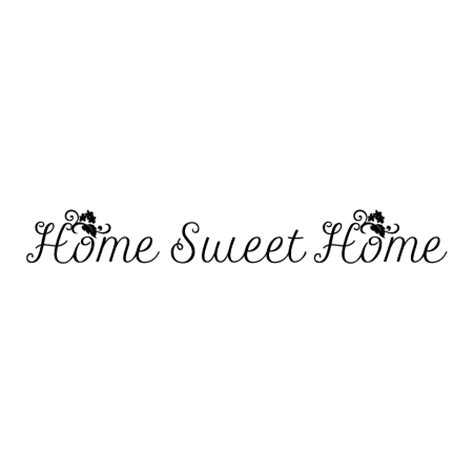 Download Cursive Home Sweet Home Wall Quotes™ Decal | WallQuotes.com