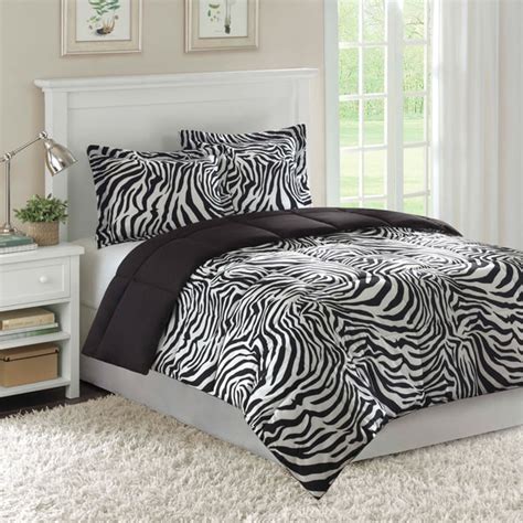 Shop Home Essence Reversible Zebra Full Queen Size 3 Piece Down