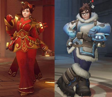 Overwatch Mei Luce Más Delgada En Sus Trajes Chinos Debido A Un Bug