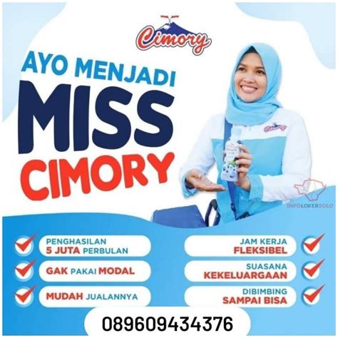 Infolokerlampung.net adalah aplikasi android yang menyediakan informasi lowongan kerja didaerah lampung dan seluruh indonesia paling. Lowongan Kerja Miss Cimory di Solo - INFO LOKER SOLO