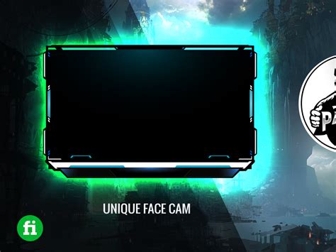 Free Clean And Modern Facecam Overlay Template Free Psd Photoshop My