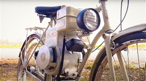 Old Fashioned Motorized Bike Part 2 Youtube