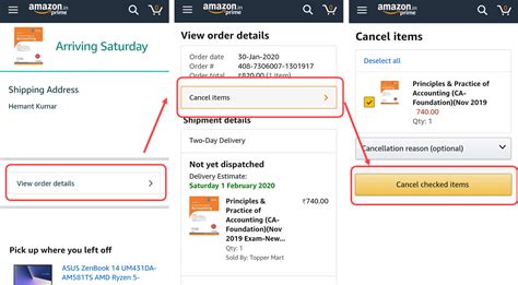 How To Cancel Amazon Order On Pc And Smartphone App