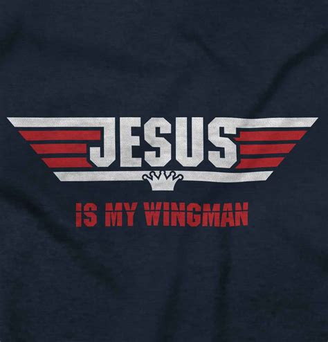Jesus Is My Wingman Zip Hoodie Daisyfaith