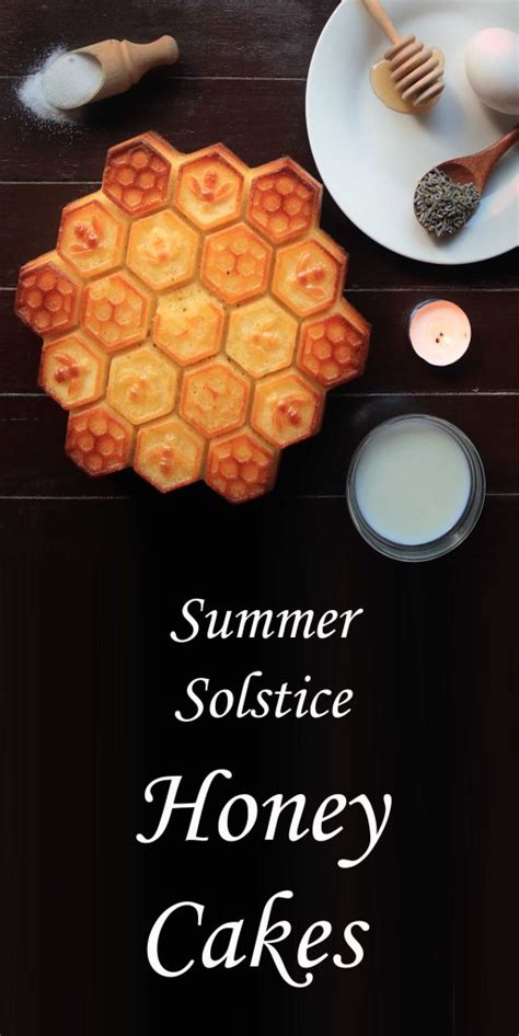 Honey Cakes Summer Solstice Recipe Moody Moons