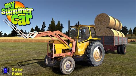 Picking Up Bales My Summer Car Youtube
