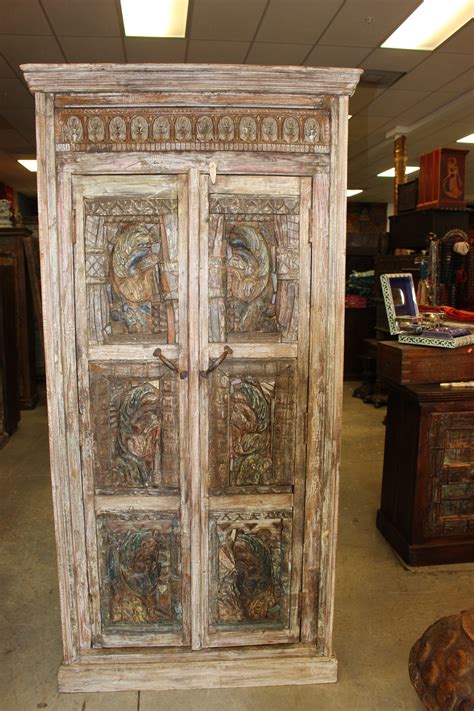 Dressers And Armoires Bedroom Furniture Rustic Indian Cabinet Farmhouse