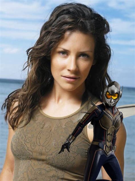Evangeline Lily As The Wasp Marvel Characters Ant Man Van Dyne