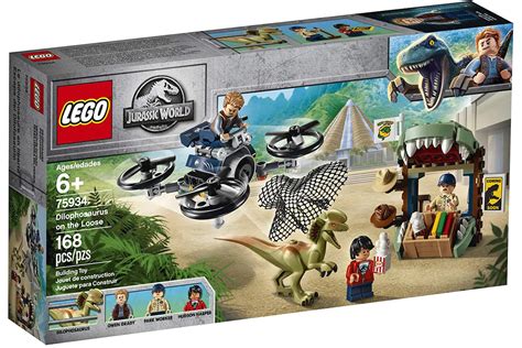 Lego Jurassic World Dilophosaurus On The Loose Set 75934 Fw19 Us
