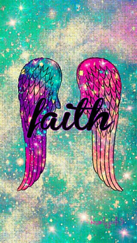 Faith Galaxy Wallpaper I Created For The App Cocoppa Wings Wallpaper