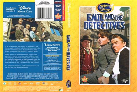 Emil And The Detectives 786936817911 Disney Dvd Database