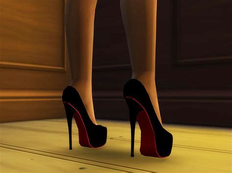 High Heels Pumps By Zelrish Sims 4 Studio Those Shoes