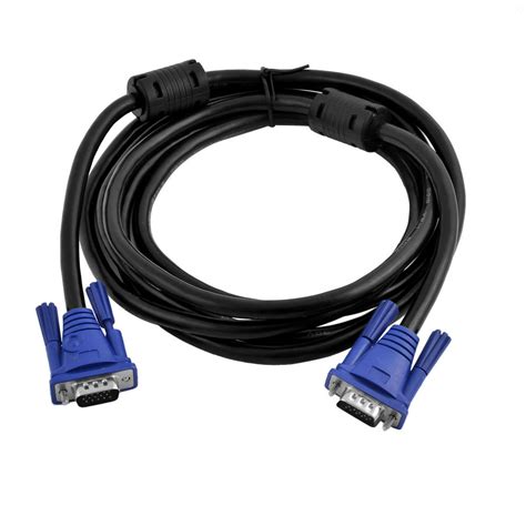 98ft 15 Pin Male To Male Plug Office Computer Monitor Extension Vga