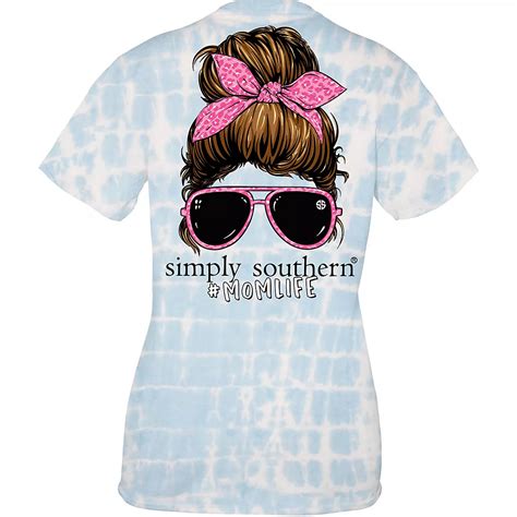 simply southern women s mom life graphic t shirt academy