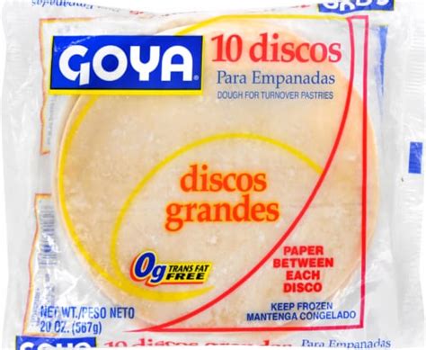 Goya Large White Discos 10 Ct Dillons Food Stores