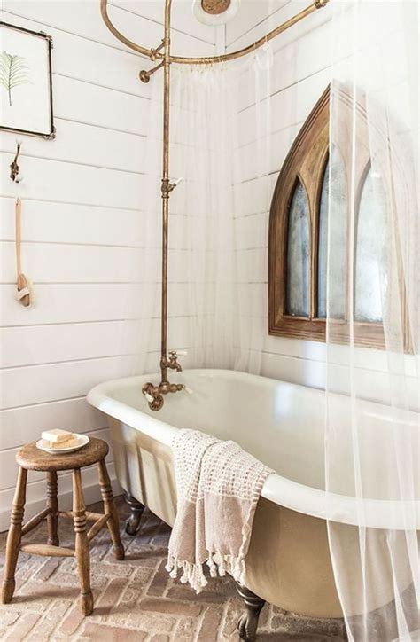 30 Vintage Farmhouse Bathroom Remodel Ideas On A Budget Trendhmdcr