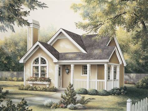 Springdale Country Cabin Home Cottage Style House Plans Cottage