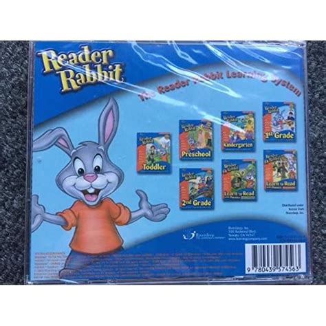 Reader Rabbit Learn To Read With Phonics 1st And 2nd Grade Software