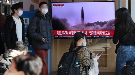 North Korea Icbm Had Range To Hit Us Mainland Japan Bbc News
