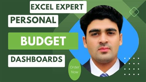 Create Personal Budget Dashboard In Excel By Tufailahmad963 Fiverr