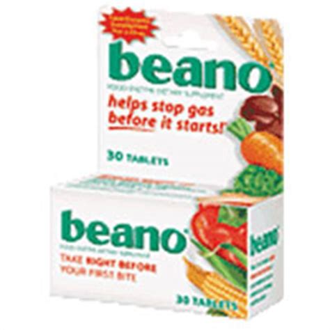 Beano Food Enzyme Dietary Supplement Tablets 30 Each Dietary Supplements Enzymes Natural