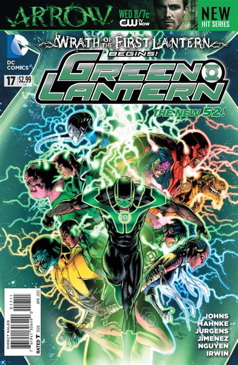 Comic Book Fan And Lover Green Lantern La Ira Del Primer Lantern